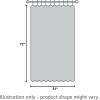 Umbra Nightfall Blackout 51 to 72 Inches Panel, Charcoal(Charcoal)