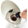 Umbra Otto Automatic Soap Dispenser Touchless, Also Works Sanitizer, Hands Free Sensor Pump for Kitchen or Bathroom, 6 Oz (177 ml), Nickel(Black)