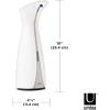 Umbra Otto Automatic Soap Dispenser Touchless, Hands Free Pump for Kitchen or Bathroom, 8.5 oz, Black(White)