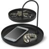 Umbra Poise Large, Double, Attractive Storage You Can Leave Out, Two-Tiered Jewelry Tray, Black(Black)