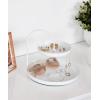 Umbra Poise Large, Double, Attractive Storage You Can Leave Out, Two-Tiered Jewelry Tray, Black(White)