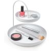 Umbra Poise Large, Double, Attractive Storage You Can Leave Out, Two-Tiered Jewelry Tray, Black(White)