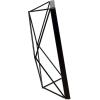 Umbra Prisma 4×6 Picture Frame, Metal Floating Wall or Desk Photo Display for Pictures, Art, Illustrations, and More, Chrome(Black)
