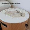 Umbra Prisma Tray, Geometric Plated Jewelry Storage, Matte Brass(Brass)
