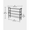 Umbra Shoestack Shoe Rack, Black