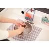 Umbra Sink Mat, Clear Gray, Sink, Functional, Anti-Slip, Protective Mat, Kitchen, Meridian Sink Liner