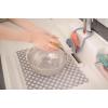 Umbra Sink Mat, Clear Gray, Sink, Functional, Anti-Slip, Protective Mat, Kitchen, Meridian Sink Liner