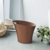 Umbra Skinny Sleek & Stylish Bathroom Trash Can, Small Garbage Can, Wastebasket for Narrow Spaces at Home or Office, 2 Gallon Capacity, Bronze(Bronze)