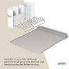 Umbra Sling Compact Dish Rack for Drying Dishes, Cutlery and More, Folds Away for Compact Storage