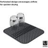 Umbra Sling Flexible Sponge Holder for Kitchen Sink, Large Mat, Charcoal(Charcoal)