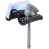 Umbra Sling Kitchen Sink Caddy Sponge Holder, Hangs Over Faucet or Divider, Single, Black(Black)