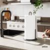 Umbra Squire Free-Standing Counter-Top Paper Towel Holder for Kitchen or Bathroom, Modern Metal Design Looks Like Cast Iron, Black