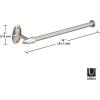 Umbra Stream Metal Wall Mount Paper Towel Holder – Sleek Paper Towel Holder Great for The Kitchen, Nickel