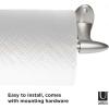 Umbra Stream Metal Wall Mount Paper Towel Holder – Sleek Paper Towel Holder Great for The Kitchen, Nickel