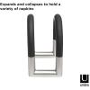 Umbra Swivel Adjustable Napkin Holder, Black/Nickel, Model Number: 330705-047(Black/Nickel)