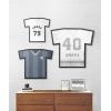 Umbra T-Frame, Unique T-Shirt Display Case to Showcase Adult Sized T-Shirts (Small to Large), Black(Large)