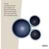 Umbra Touch Toothbrush Holder and Toothpaste Organizer – Modern Bathroom Storage with Three Comparments, Grey(Slate Blue)