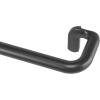 Umbra Twilight Double Curtain Rod Set – Wrap Around Design is Ideal for Blackout or Room Darkening P & Twilight Modern Single Curtain Rod, Black