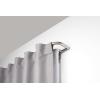 Umbra Twilight Double Curtain Rod Set, 48-88″, Nickel and Basic Curtain Drapery Holdback for Window, Silver/Nickel
