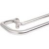 Umbra Twilight Double Curtain Rod Set, 48-88″, Nickel and Basic Curtain Drapery Holdback for Window, Silver/Nickel