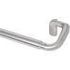 Umbra Twilight Single Curtain Rod Set – Wrap Around Design is Ideal for Blackout or Room Darkening Panels, 48-88, Nickel & 242731-782-REM Basic Curtain Drapery Holdback for Window, Silver/Nickel(Nickel)