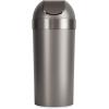 Umbra Venti Swing-Top 16.5-Gallon Kitchen Trash Can, 35-Inch Tall, Pewter(Pewter)