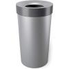 Umbra Venti Swing-Top 16.5-Gallon Kitchen Trash Can, 35-Inch Tall, Pewter(Pewter)