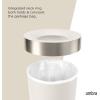 Umbra Vento Kitchen Trash Can with Open Top, Large 16-Gallon (62 L) Capacity, Sand(Sand)