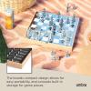 Umbra Wobble Chess Set, Walnut(Buddy)