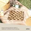 Umbra Wobble Chess Set, Walnut(Wobble)