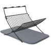 Umbra XDRY Dish Drying Rack and Microfiber Dish Mat – Space Saving Lightweight Design, Folds Up For Easy Storage, Charcoal