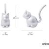 Umbra ZOOLA CAT RING HLDR CHROME
