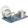 (Official) umbra Udry Mini Drying Mat, Slate Blue