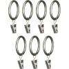 Umbra 1-1/2-inch Clip Drapery Ring for a 1″ Curtain Rod