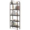 Umbra Bellwood Over-The-Toilet Shelf for Bathroom or Powder Room, White/Natural(Black/Walnut)