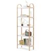 Umbra Bellwood Over-The-Toilet Shelf for Bathroom or Powder Room, White/Natural(White/Natural)