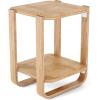 Umbra Bellwood Side Table with Storage, Natural(Modern)