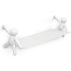 Umbra Buddy Floating Wall Shelf(White)