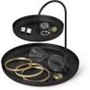 Umbra Poise Large, Double, Attractive Storage You Can Leave Out, Two-Tiered Jewelry Tray, Black(Black)