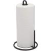 Umbra Squire Free-Standing Counter-Top Paper Towel Holder for Kitchen or Bathroom, Modern Metal Design Looks Like Cast Iron, Black