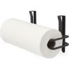 Umbra Squire Napkin Holder for Square and Rectangular Dinner, Cocktail, Luncheon Napkins, Modern Metal Design Looks Like Cast Iron, Black(Wall-Mount Paper Towel Holder)