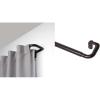 Umbra Twilight Double Black Out Window Curtain Rod – Wrap Around Adjustable Double Curtain Rod, 28 to 48”, Curtain Rod, Auburn bronze & 242732-797-REM Twilight Single Curtain Rod Set, 28-48, Bronze(Auburn Bronze)