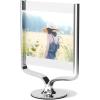 Umbra Wishbone Tabletop Picture Frame, Black(Chrome)