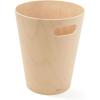 Umbra Woodrow 2-Gallon Modern Wooden Trash Can Wastebasket, Attractive Bin for Garbage or Recycling, Suitable for Home or Office, Natural(Natural)