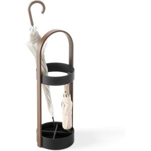 Umbra Bellwood Umbrella Stand, White/Natural(Black/Walnut)