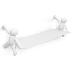 Umbra Buddy Floating Wall Shelf(White)
