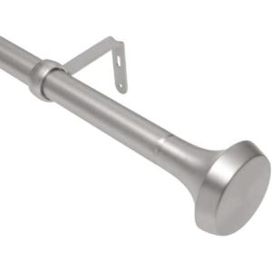 Umbra Ella Curtain 36 to 72 inches Metal Rod, Silver(1″)