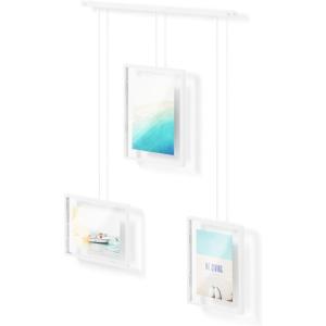 Umbra Exhibit Picture Frames, Set Of 3(White)