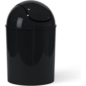 Umbra Mini Waste Can 1-1/2 Gallon with Swing Lid, Matte