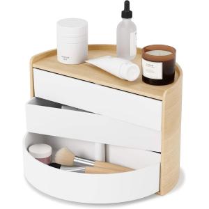 Umbra Moona Storage Box White/Natural(White/Natural)